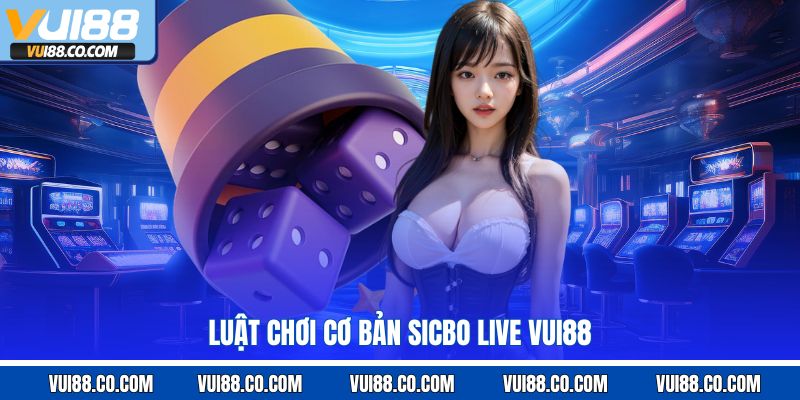 Luật chơi cơ bản sicbo live vui88
