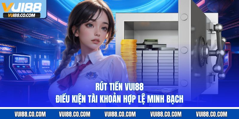 Rút tiền vui88 điều kiện tài khoản hợp lệ minh bạch 